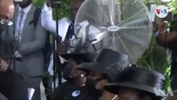 Premye Minis Ariel Henry patisipe nan fineray ansyen senatè Jean Gabriel Fortune