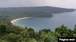 Ilha do Príncipe no arquipélago de São Tomé e Príncipe