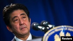 日本首相安倍晋三（资料照片)