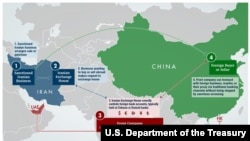 美国制裁伊朗的影子银行网络。