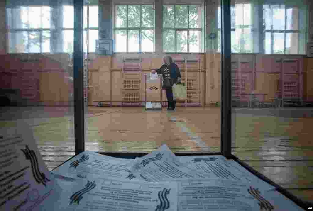 Ուկրաինայի արևելքում հանրաքվե է անցկացվում