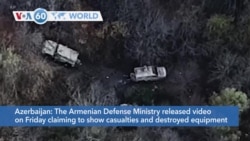 VOA60 Addunyaa - Armenia released video claiming to show casualties among Azerbaijanian forces