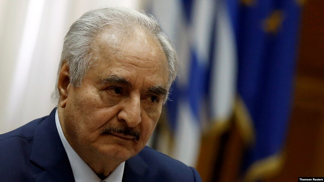  Khalifa Haftar uyoboye ingabo muri Libiya