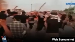 ادامه اعتراضات در خوزستان 