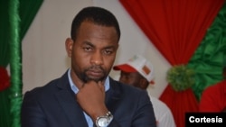 Nelito Ekuikui, candidato pela UNITA ao parlamento pelo círculo provincial de Luanda.