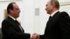 푸틴 러 대통령, '시리아 사태' 갈등 프랑스 방문 연기