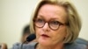 FILE - Sen. Claire McCaskill, D-Mo., questions witnesses at the Senate Commerce, Science and Transportation Subcommittee on Consumer Protection, Product Safety and Insurance.