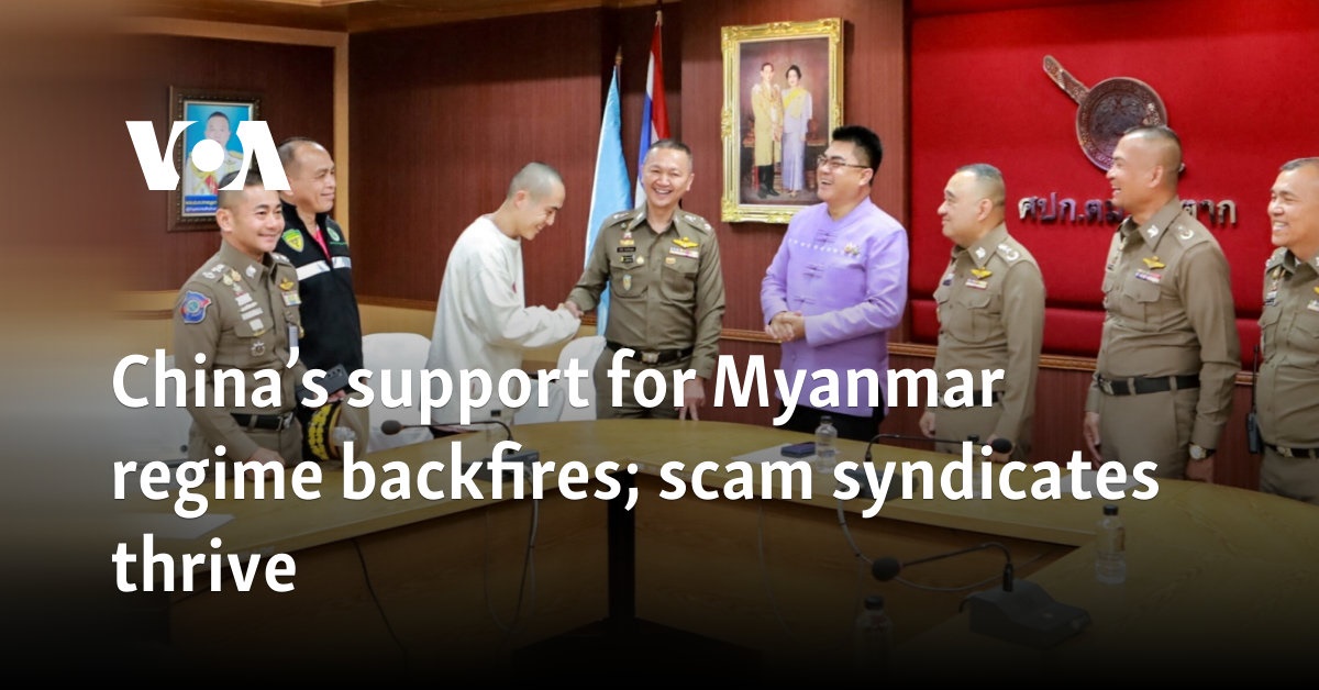 China’s support for Myanmar regime backfires; scam syndicates thrive