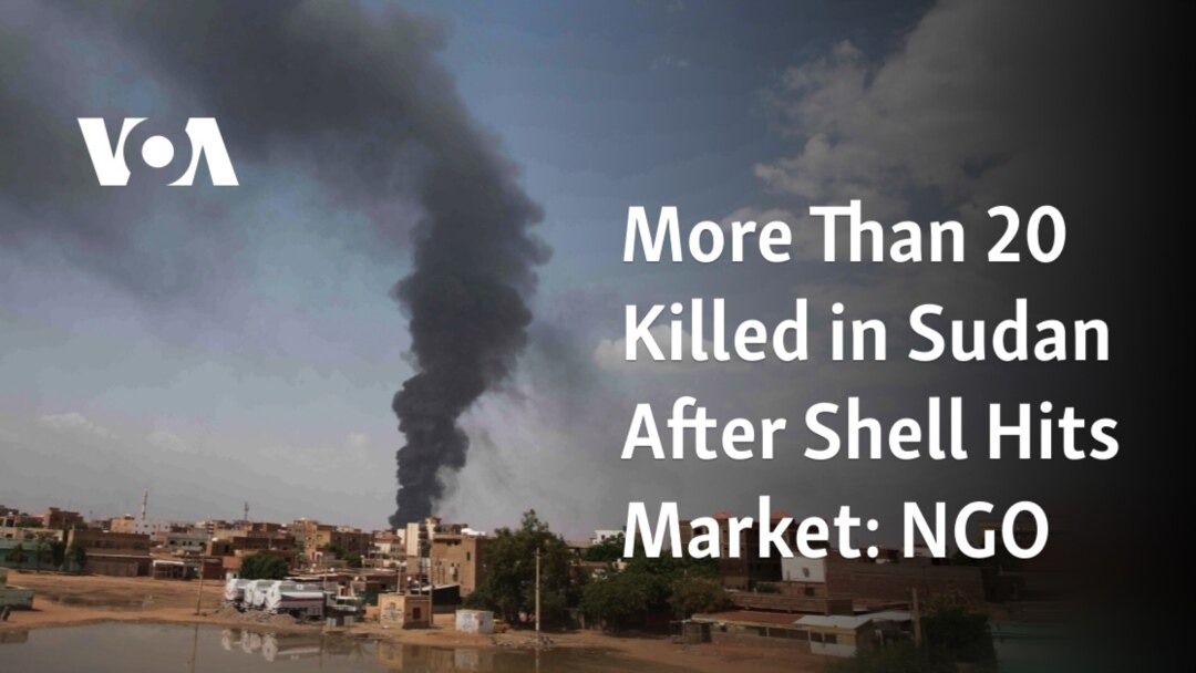 More than 20 killed in Sudan after shell hits market - France 24