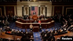 FILE - The U.S. House of Representatives, Capitol Hill, Washington, Oct. 29, 2015. 