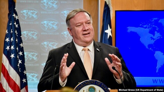 Ngoại trưởng Mỹ Mike Pompeo