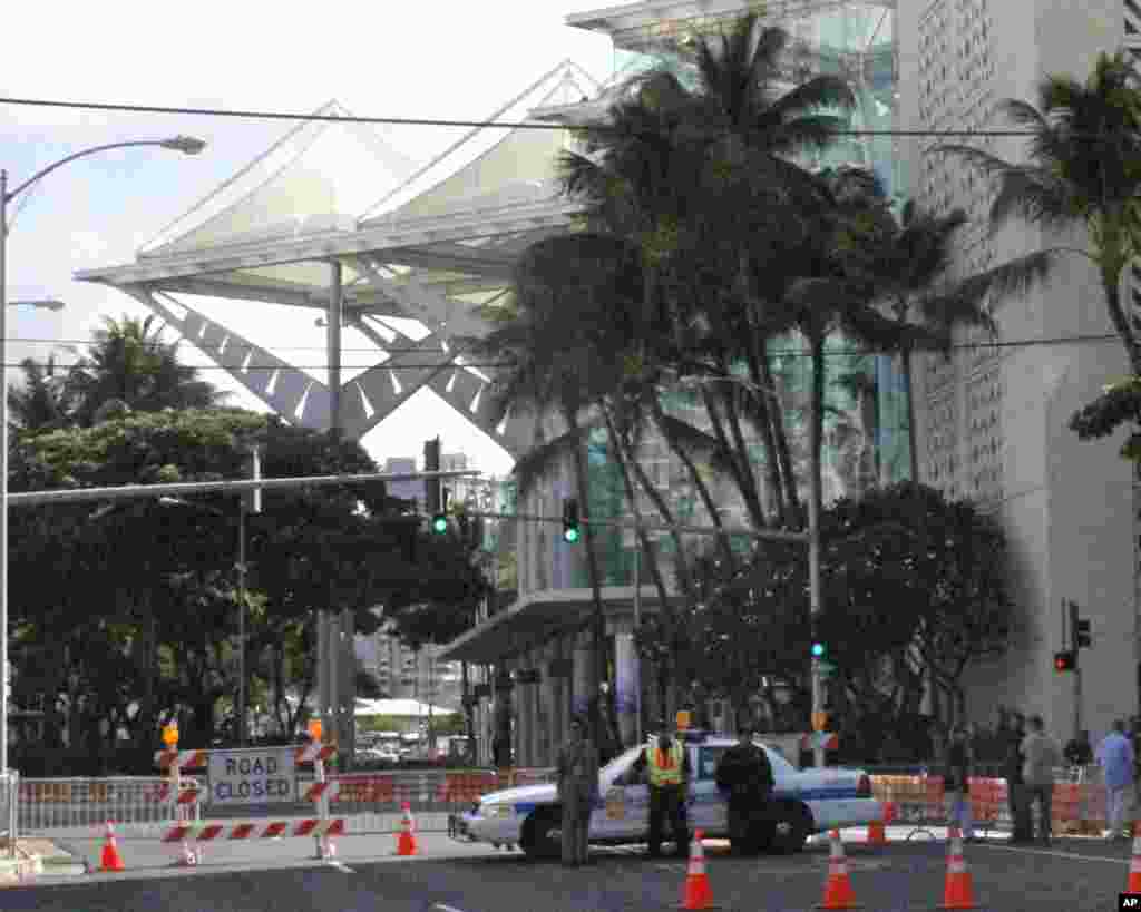 夏威夷会议中心外维安升级