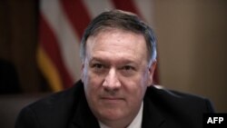 Le Secrétaire d'Etat, Mike Pompeo à la Maison Blanche, à Washington, le 21 juin 2018.