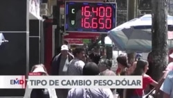 Pierde valor el peso mexicano frente al dólar