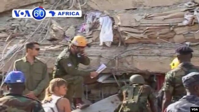 At least nine dead after shopping mall collapses in capital city of Accra in Ghana.