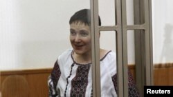 Pilot Ukraina yang ditahan di Rusia, Nadiya Savchenko (Foto: dok). 