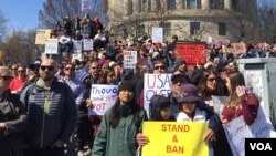 數十萬人參加美國首都華盛頓“為生命遊行”反槍支暴力集會