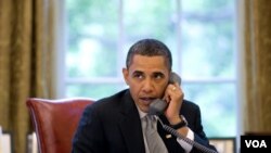 Presiden Barack Obama melakukan pembicaraan telepon dengan beberapa pemimpin Eropa soal situasi di Libya.