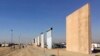 میکسیکو کی سرحد پر مجوزہ دیوار کے آٹھ ماڈل تیار