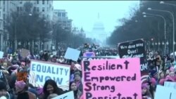امریکہ بھر میں خواتین کا تیسرا سالانہ مارچ