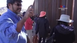 Մեքսիկայի հետ ԱՄՆ-ի սահմանին մարդիկ պատրաստվում են ընդունել միգրանտների շարասյանը