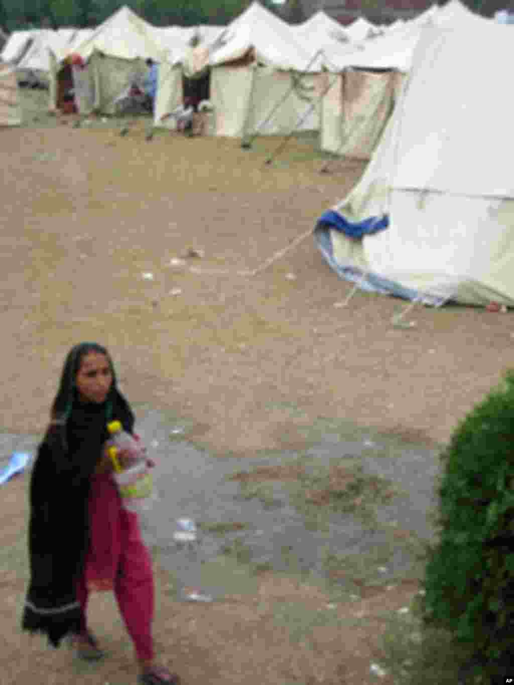 Flood Relief Camp in Nowshera, Pakistan