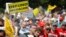 Opponents of President Barack Obama's Affordable Health Care Act rally on the west lawn of the U.S. Capitol in Washington September 10, 2013.