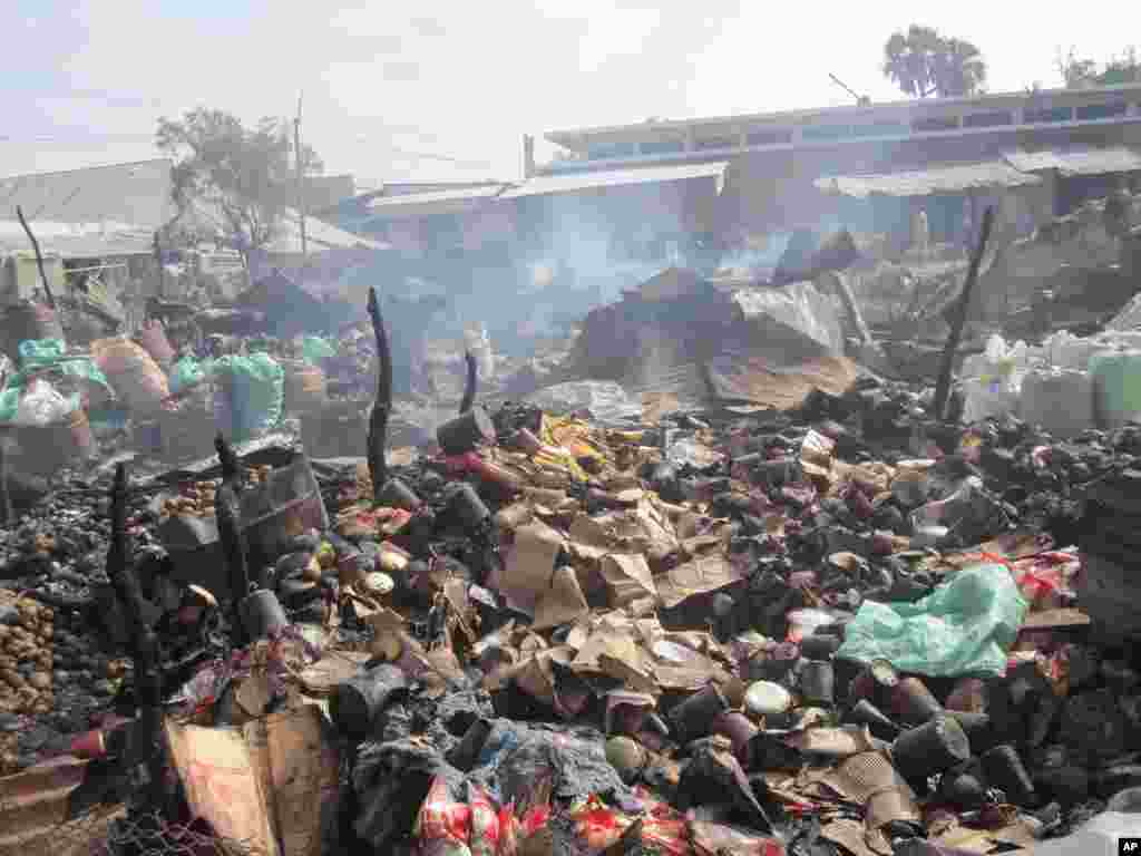 Khasaaraha uu dabku gaadhsiiyay qaar ka mid ah ganacsigii Suuqa