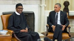 Shugaba Muhammadu Buhari da Shugaba Barack Obama.