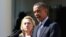 President Barack Obama delivers a statement alongside Secretary of State Hillary Clinton, following the death of the U.S. Ambassador to Libya, Chris Stevens, and others, from the Rose Garden of the White House in Washington, September 12, 2012
