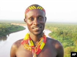 A tribesman near the Omo River in Ethiopia … He’s content for now, but his life will change dramatically for the worse when the Gibe 3 dam is built, say environmentalists and scientists