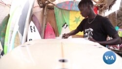 Senegalese Surfer Makes Waves as Surfboard Shaper