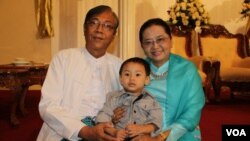 Htin Kyaw (kiri), menjadi Presiden terpilih Myanmar pertama dari kalangan sipil (foto: dok).