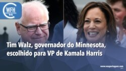 Washington Fora d’Horas: Kamala Harris escolhe Tim Walz como seu vice-presidente