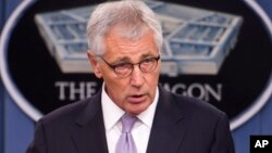 Chuck Hagel permanecerá en el cargo hasta que se nombre un sucesor y sea confirmado por el Senado.