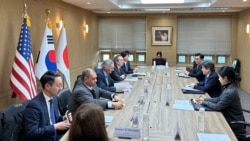 29일 서울에서 미한일 협력 사무국 회의가 개최됐다. (사진: 한국 외교부)