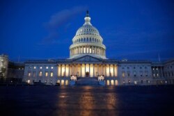 Early morning light shines on the U.S. Capitol dome in Washington, Dec. 4, 2019.