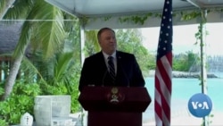 Pompeo Calls China ‘Predator’ as He Tours South Asia