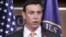 FILE - Rep. Duncan Hunter, R-Calif., speaks during a news conference on Capitol Hill in Washington.