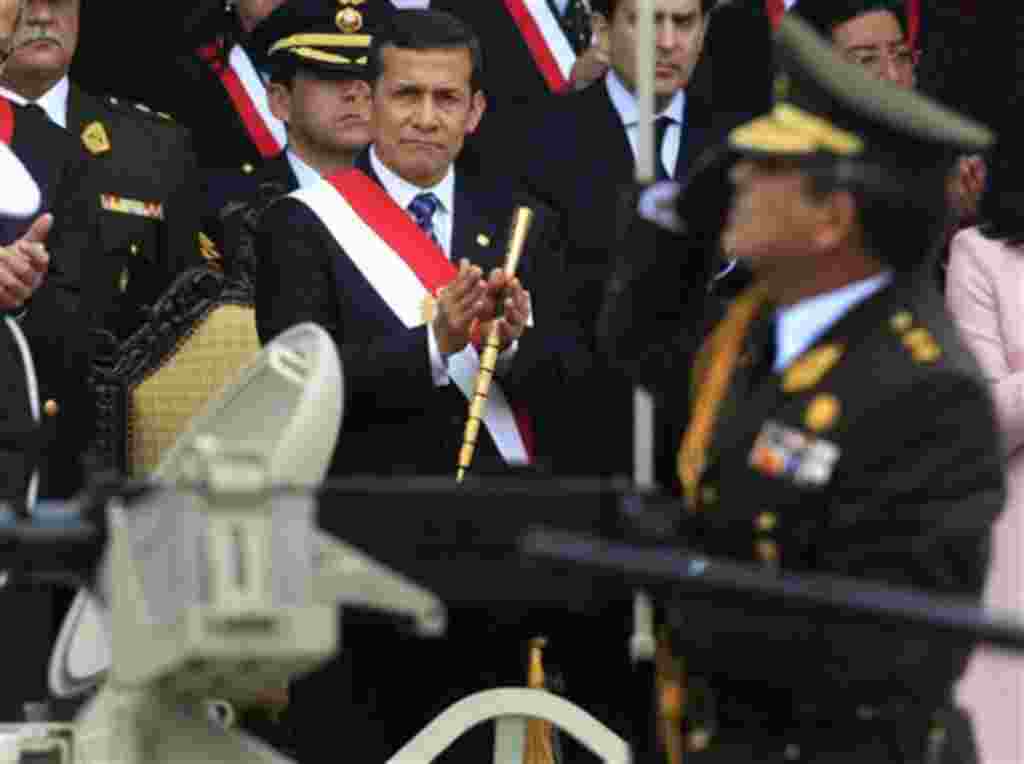 Ollanta Humala, presidente de Perú.