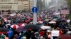 在白俄罗斯连续第10个星期天的抗议活动中数十人被捕