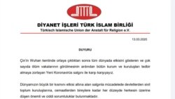 Diyanet İşleri Türk İslam Birliği açıklaması