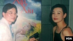 演员陈冲接受美国之音采访，陈冲说她当年在走红中国的时候到美国好莱坞发展，被国人视为背叛。（美国之音拍摄）