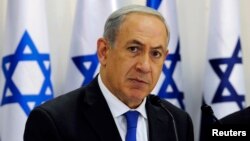FILE - Israel's Prime Minister Benjamin Netanyahu, Nov. 10, 2013.