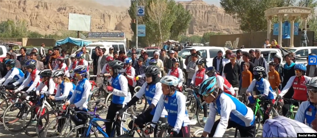 رقابت بانوان بایسکل&zwnj;ران افغان برای راهیابی به تیم ملی 