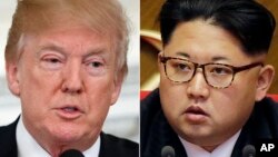 Cuộc họp dự kiến giữa Tổng thống Mỹ Donald Trump (trái) và lãnh tụ Triều Tiên Kim Jong Un (phải) được xem là một hội nghị thượng đỉnh lịch sử.