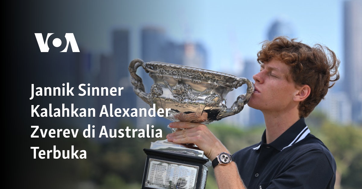 Jannik Sinner Kalahkan Alexander Zverev di Australia Terbuka