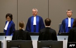 Judges of the International Criminal Court.