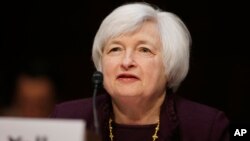 Kepala Bank Sentral Amerika Janet Yellen (foto: dok).