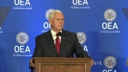 DISCURSO DE MIKE PENCE EN LA OEA (CON TRADUCCIÓN)